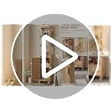 INNOD Model-A 68-Inch Narrow Bathroom & Kitchen Tall Storage Cabinet with Adjustable Shelves, Natural Oak Finish