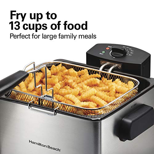 Electric Deep Fryer 5L Capacity with Basket - Professional Style, Easy Cleanup - Variation of THIS listing