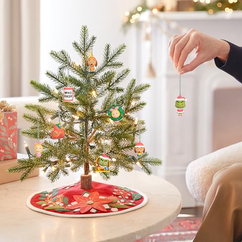 Hallmark Dr. Seuss's The Grinch Countdown Calendar with 12 Mini Ornaments - 2.0 Variant