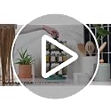 Revolving Spice Rack with 24 Glass Jars & Free 5-Year Refill Program