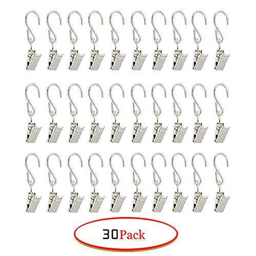 Party Light Hanger Outdoor Lights Clips for Home, Patio Party Supplies and Edison String Lights Outdoor Hooks Courtyards Camping Tents Christmas Decoration Accessories(30 Pack)