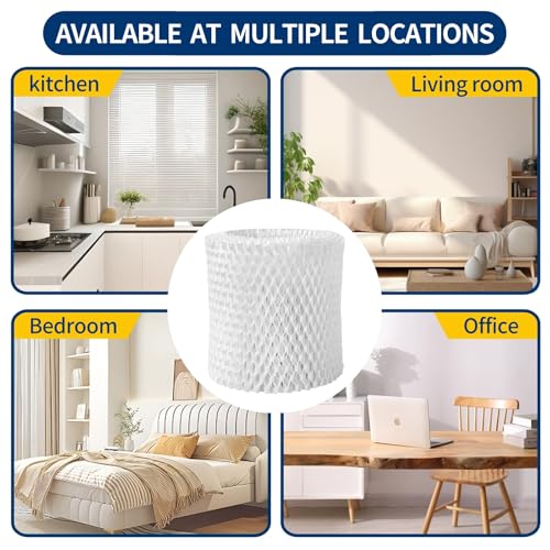 Gazeer 6-Pack Replacement Humidifier Filters for Canopy Bedside & Nursery Humidifiers