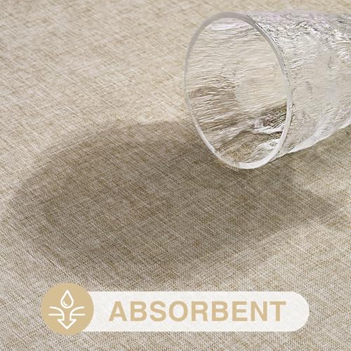 Indoor Door Mat 24x36 Khaki Non Slip Entryway Rug - Low Profile, Water & Dirt Absorbent, Easy to Clean - Rectangular 2' x 3' Variation