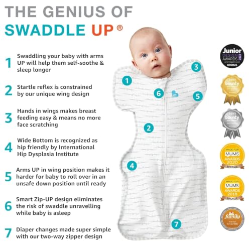 Baby Sleep Sack - Love to Dream Swaddle Up, 1.5 TOG, Small, Olive