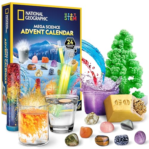 National Geographic 2026 Science Advent Calendar for Kids Ages 8-12