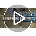 Heavy Duty Commercial Loop End Mop Head Replacement 6 Pack - Blue, Universal Fit