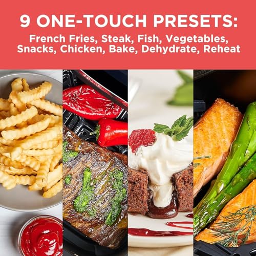 Black+Decker Purifry 8QT Digital Air Fryer - Versatile 8 Quart Countertop Appliance