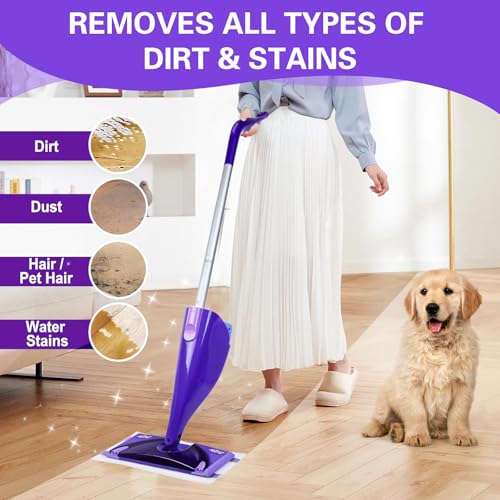 WetJet Mop Pads Refills - 100 Disposable Microfiber Pads for WetJet - Variation of 100p WetJet Disposable