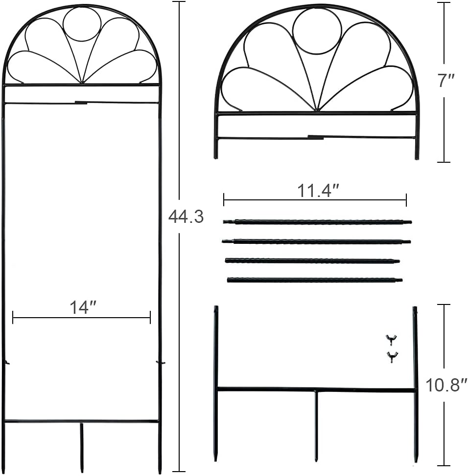 YEAHOME Garden Flag Holder Stand - Premium Weather-Proof Metal Arbor for All Seasons Flags