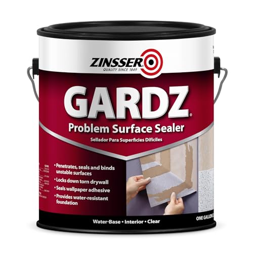 Zinsser Gardz Water-Based Problem Surface Sealer - Clear 1 Gallon