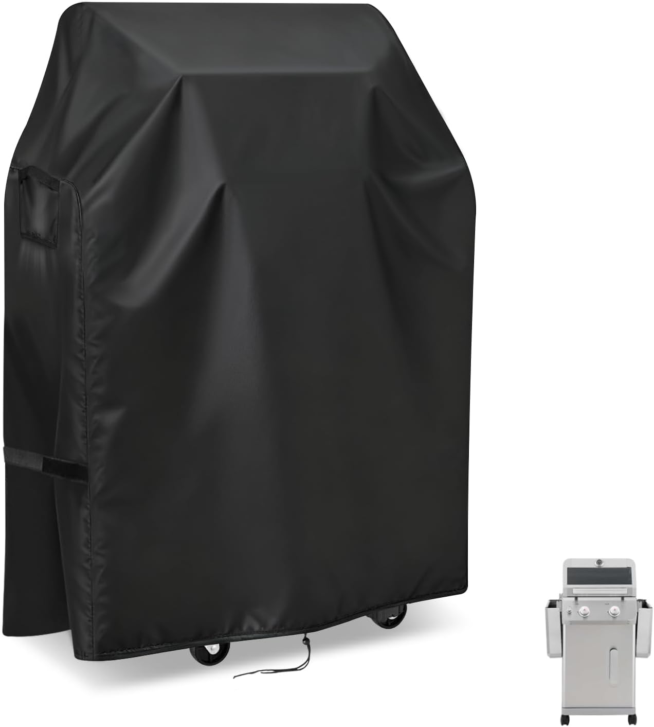 Nexgrill Deluxe 24-Inch Gas Grill Cover - Waterproof BBQ Protection for 2 Burners | 24 x 23 x 42 Inch