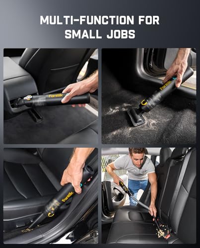 Fanttik Slim V8 APEX Cordless Car Vacuum & Air Duster, 4-in-1