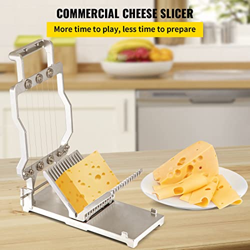 Cheese Slicer with Wire - 1cm & 2cm Thickness Replaceable Blade - Normal