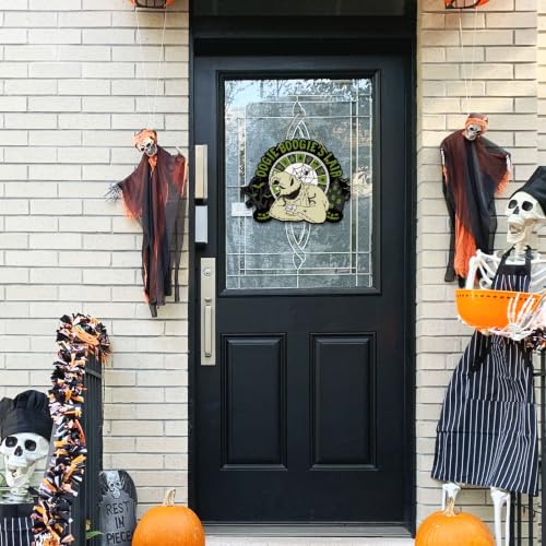 Nightmare Before Christmas Door Welcome Sign - Halloween & Holiday Decor