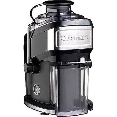 Cuisinart Compact Juice Extractor Black - 16oz Juice Pitcher & Pulp Container
