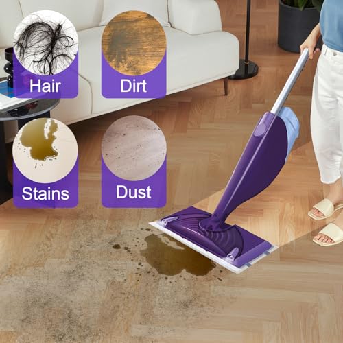 Disposable Mop Pad Refill for Wet Jet Mop - 120 Count Multi-Surface Floor Cleaner Pads