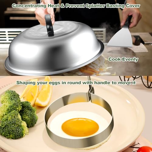 EWFEN 237pcs Griddle Accessories Kit for Blackstone Flat Top Grill Spatula Set with Cover