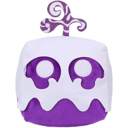 Zenitsu Blox Plush Toy Fruits Plush Toy Stuffed Toys Video Game Pillow for Kids Birthday Xmas Gift (Dough)