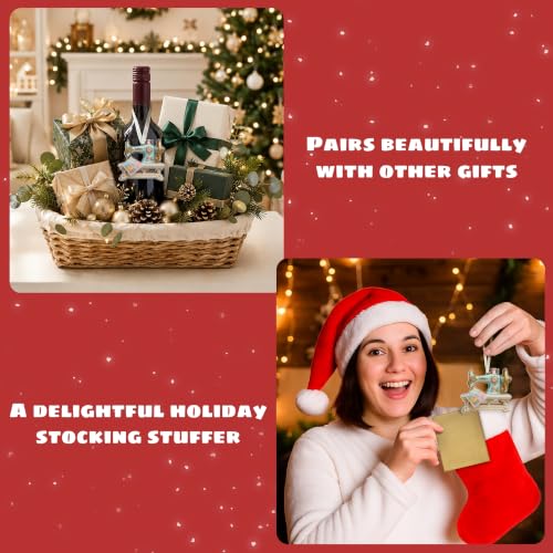 Pawzity 06 Sewing Machine Ornament for Christmas - Quilting & Sewing Gifts