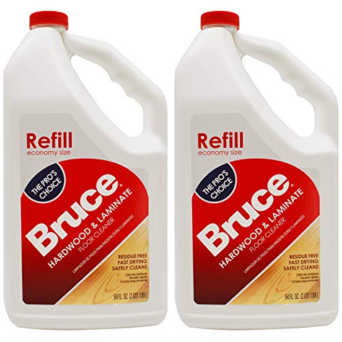 Bruce Hardwood & Laminate Floor Cleaner Refill Pack of 2 - 64oz Each