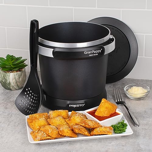 Electric Deep Fryer 6-Cup Capacity, Nonstick, Quick Heat & Safety Cord