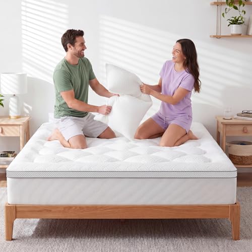 Queen Bamboo Visco-Elastic Mattress Topper Pillow Top Cushion