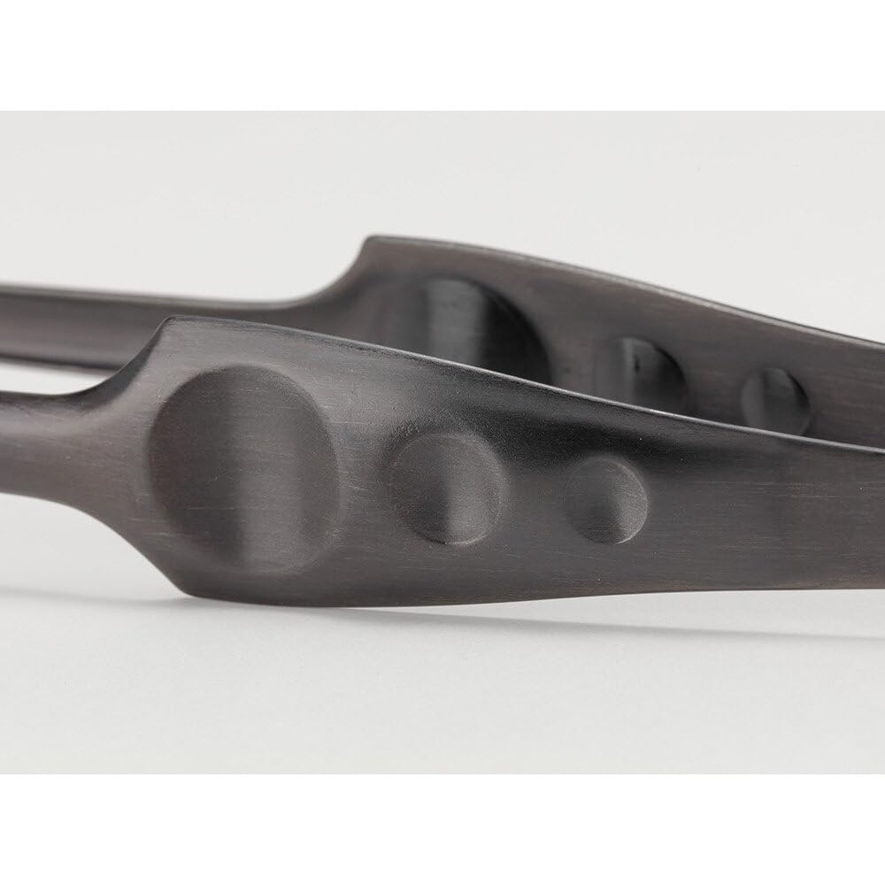 Snow Peak Pitts CS-370 Stainless Steel Tongs, For BBQs, Tapered Design, Corrosion Resistant, Outdoor Camping