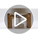 5L Rice Dispenser with Airtight Lid & Wooden Stand - Food Storage Container