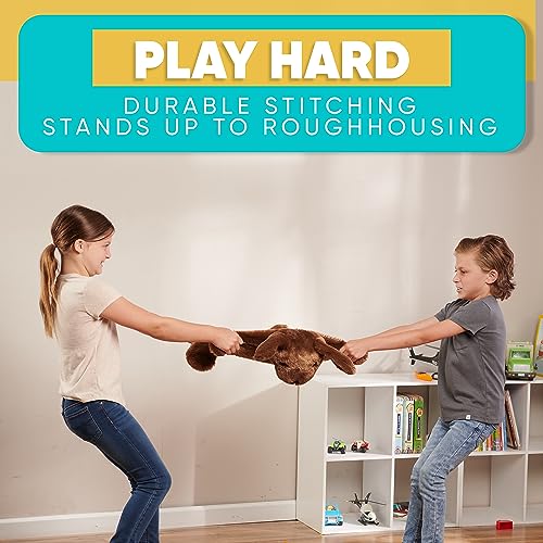 Weighted Stuffed Animals 5lb Lap Pad - Microwavable Sensory Blanket for Kids Max