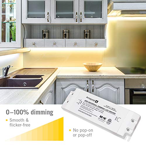 Armacost Lighting 45W 24V Dimmable LED Driver - Universal Triac Power Supply
