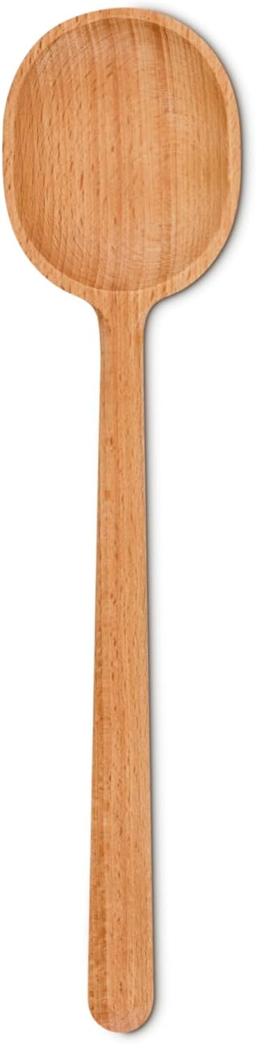 Le Creuset Wooden Serving Spoon - Durable Kitchen Utensil for Effortless Serving | Classic Design