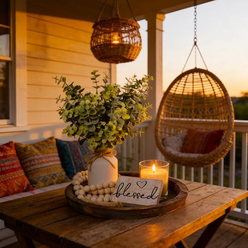 Rustic Modern Farmhouse Decor Set of 6 for Your Living Room