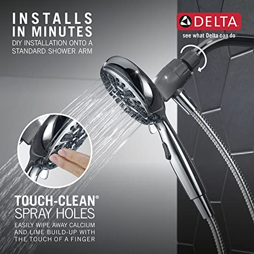Delta 6-Spray SureDock Magnetic Handheld Shower Head Chrome 75609