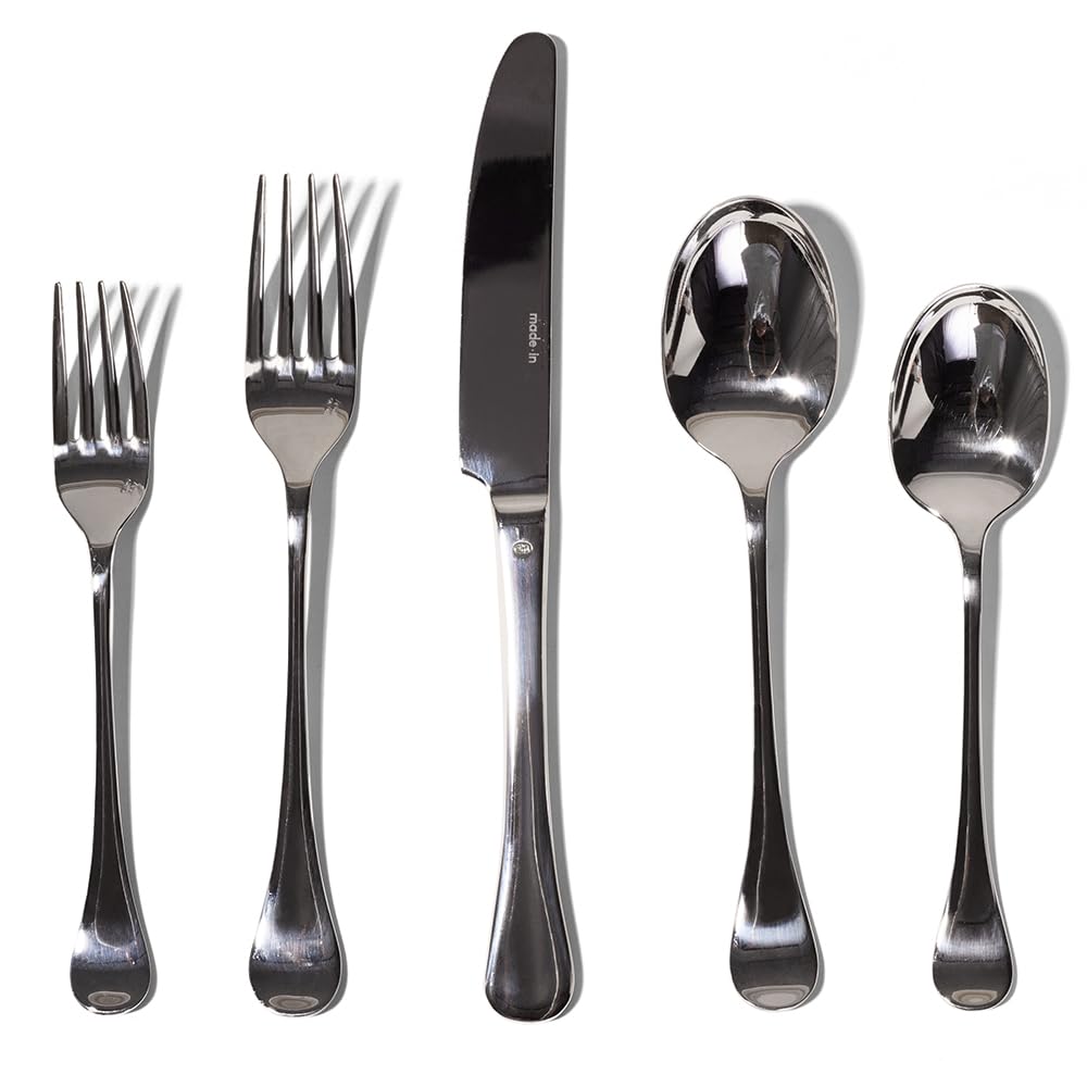 Made In Cookware | Flatware Set | 4 Place Settings (20 Piece Set) | Crafted In Italy