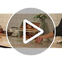 HOMEKOKO Double Layer Wooden Bread Box, Keep Fresh Longer, Black