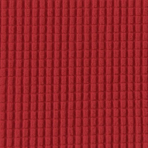 Easy-Going 6-Piece RV Recliner Loveseat Sofa Slipcover Christmas Red, Stretch Fabric