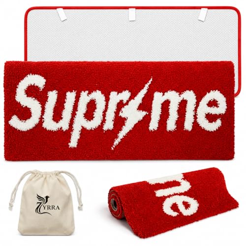 42x14 Soft Fluffy Gaming Rug Wall Decor - Non Slip & Washable - Hypebeast Room Accent