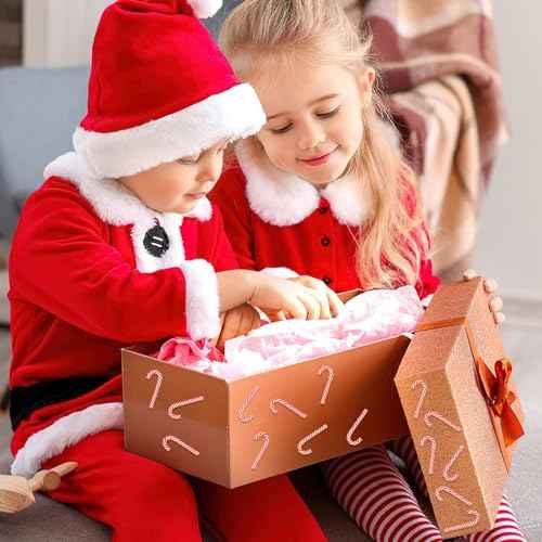 50pcs Mini Christmas Candy Cane for Crafts Fake Candy Decor Peppermint Ornaments Xmas Table Scatters Red and White Candy Vase Filler for Decorations Party Favors Supplies (31¡¿12mm)