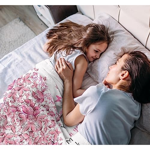 8 Year Old Girl Birthday Gift Blanket 40"x50", Gifts for 8-Year-Old Girls, 8th Birthday Gifts for Girl, Best Christmas Party Decoration Gift Ideas for Age 8, Eight Years Old Present