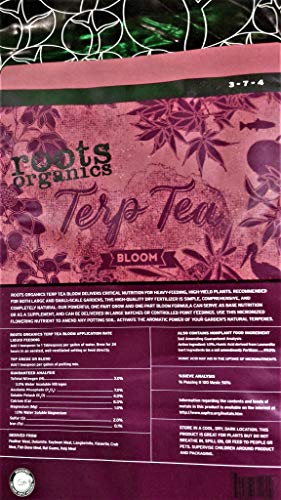 Roots Organics Terp Tea Grow & Bloom Combo Set - 3 lb Liquid Tea Fertilizer