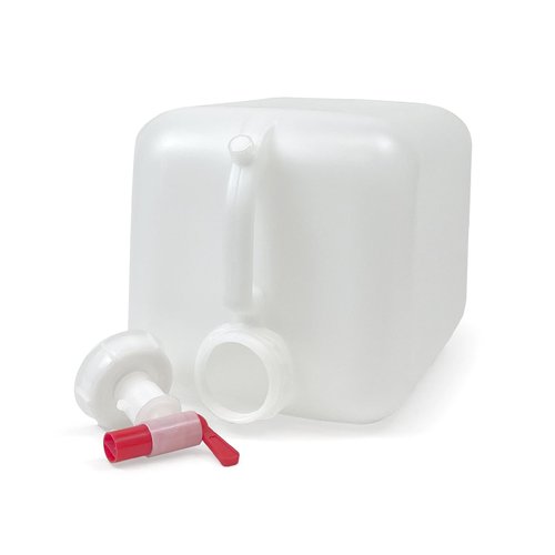 ePackageSupply Premium 5-Gallon Hedpak With Spigot: Durable HDPE, BPA-Free Plastic, Reusable Liquid Storage Solution for water, juices, beverages, chemicals, essential oils, and liquid foods.