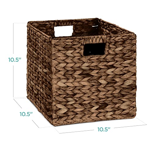 Best Choice Products 10.5x10.5in Pack of 5 Cube Storage Baskets,