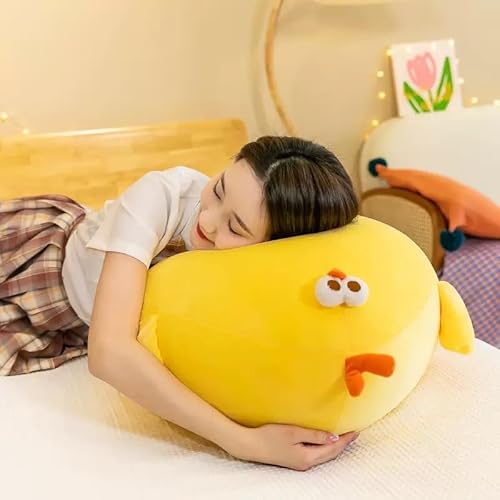 45cm/18inch Chicken Plush, Chicken Stuffed Animal, Funny Fat Chicken Plush Pillow, Soft Mother Hen Plush - Thanksgiving Day, Christmas, Birthday Gifts, Ideal Gift for Kid Boy,Girl&Girlfriend