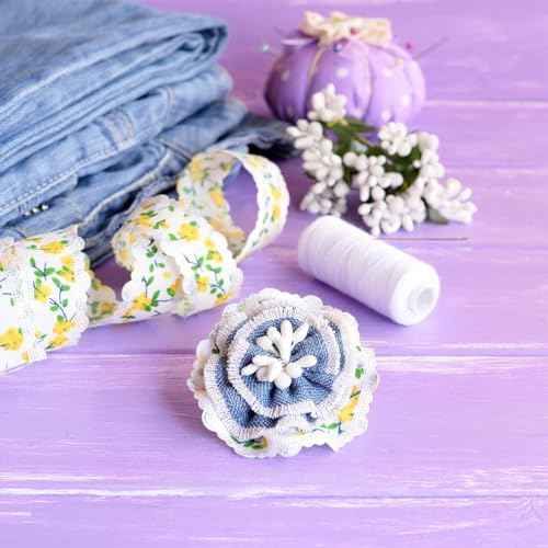 PATIKIL 3mm Double Heads Flower Stamen, 150 Pcs Artificial Flower Stamen Pistil Matt Pearl Floral Stamen for DIY Christmas Card Wedding Decoration, White