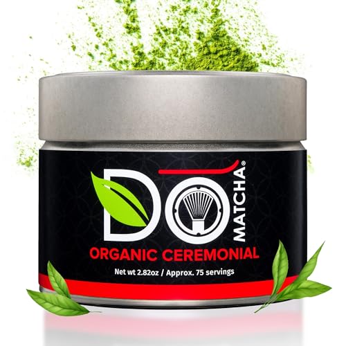 Organic Ceremonial Matcha Powder - 75 Servings, 2.82 oz - Natural Green Tea for Focus & Relaxation - Variation of This Listing