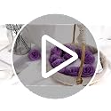 Glitter Flowers,30PCS White Roses Artificial with Stems for Wedding