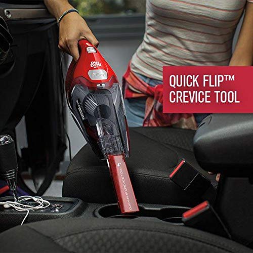 Hoover Dirt Devil Scorpion Plus QuickFlip Handheld Vacuum Cleaner - Compact & Lightweight Hand Vacuum