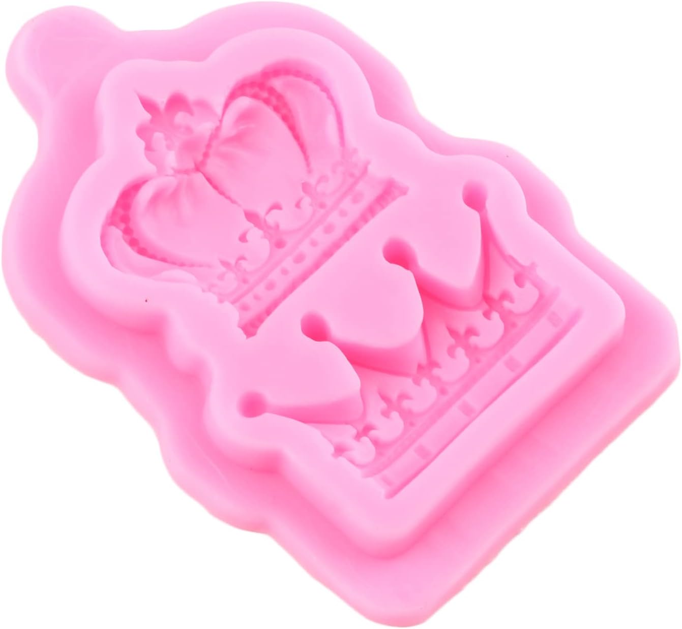 Skiennix Silicone Mold Set - Cinderella Fondant & Baroque Photo Frame Molds for Cake Decoration | Set of 4