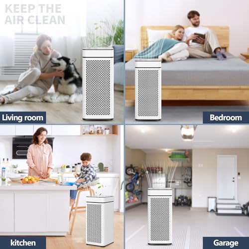 2 Pack HEPA Air Filter Replacement for MA-40 Air Purifier - Compatible with MA40 Series