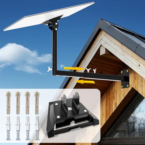 Heavy Duty Wall Mount for Starlink 4/4X Gen 3/4 Satellite Dish - Extension Type